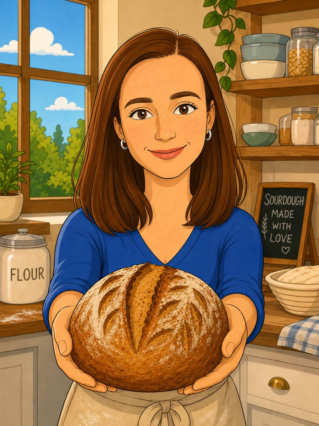 Anna, who bakes everything at Anna&rsquo;s Pantry